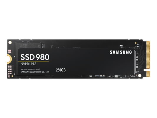Samsung 980 SSD - 250GB - PCIe 3.0 - M.2 2280