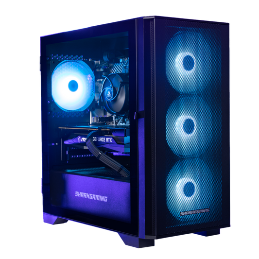Gamingdator RTX 4060 | Ryzen 5 5500 | 16GB RAM | 1TB SSD | SharkGaming | Windows 11